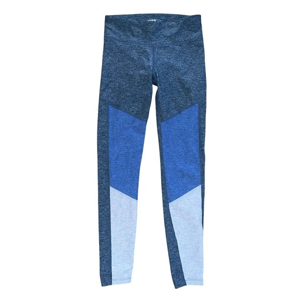JOYLAB Color Block Blue Leggings Size XS